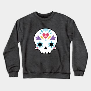 Sugar skull heart Crewneck Sweatshirt